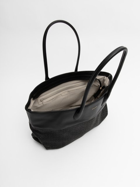 Чёрный тоут David Jones (Дэвид Джонс) - артикул: 0К-00077150 - ракурс 3