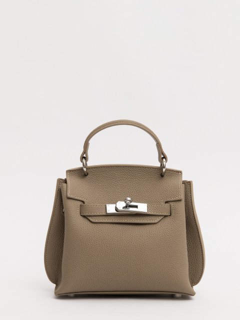 Серо-коричневый сэтчел AT YOU (AT YOU) - артикул: 0К-00077235 - ракурс 1