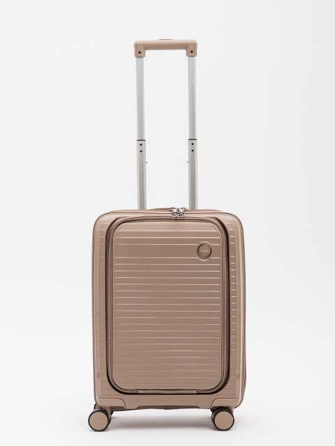 Серо-коричневый чемодан S.Lavia (Славия) - артикул: 0К-00067842 - ракурс 4