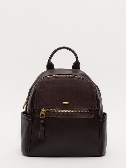 Баклажановый рюкзак David Jones (Дэвид Джонс) - артикул: 0К-00079701 - ракурс 1