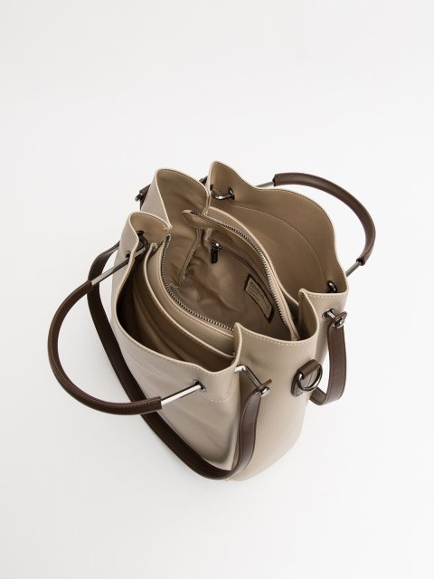 Бежевый хобо Royal cuir. Вид 5.