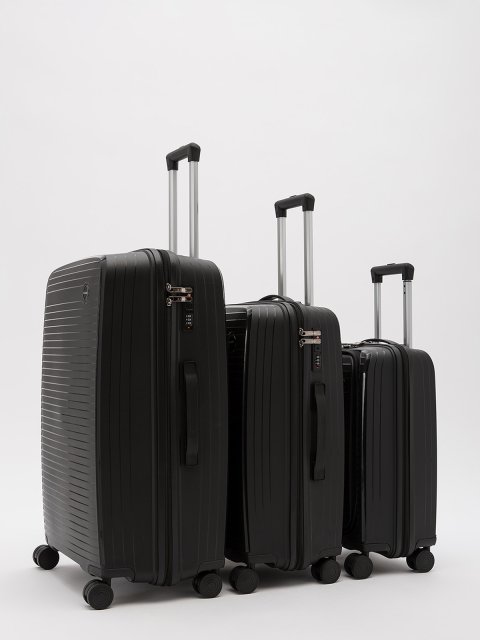 Чёрный чемодан S.Lavia (Славия) - артикул: 0К-00067850 - ракурс 12