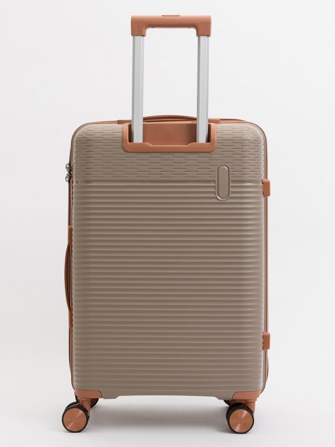Темно-бежевый чемодан S.Lavia (Славия) - артикул: 0К-00075330 - ракурс 2