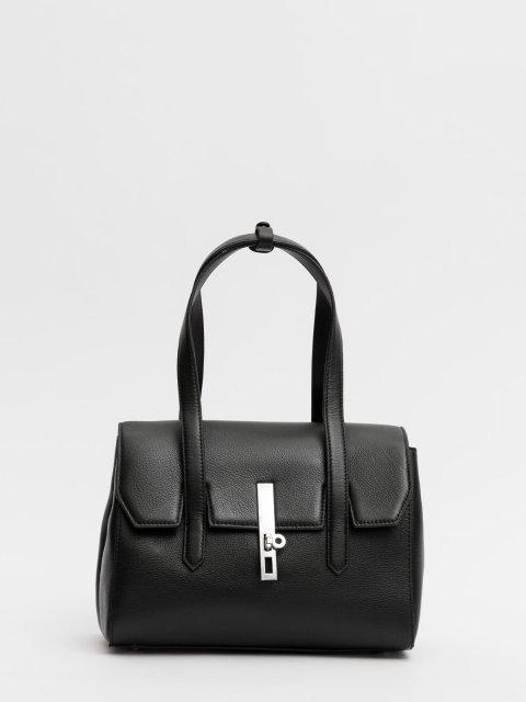 Чёрный сэтчел Polina (Полина) - артикул: 0К-00073172 - ракурс 1