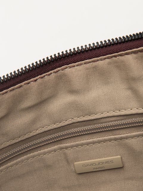 Бордовый кросс-боди David Jones (Дэвид Джонс) - артикул: 0К-00079787 - ракурс 4