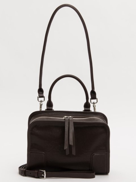 Темно-коричневый саквояж AT YOU (AT YOU) - артикул: 0К-00077227 - ракурс 3