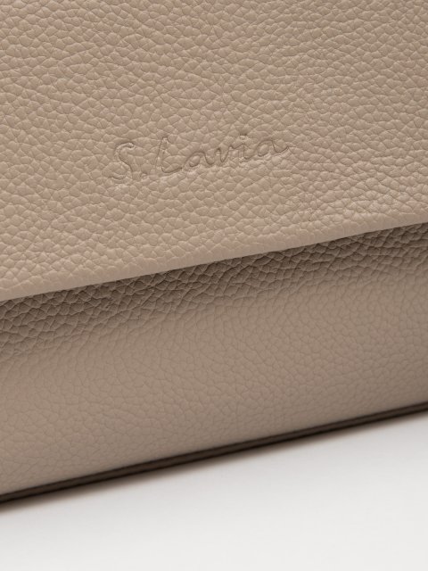 Серо-коричневый кросс-боди S.Lavia. Вид 6.