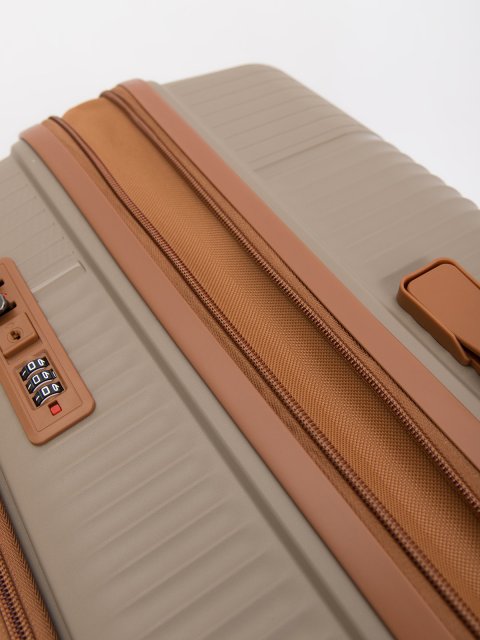 Темно-бежевый чемодан S.Lavia (Славия) - артикул: 0К-00075367 - ракурс 10