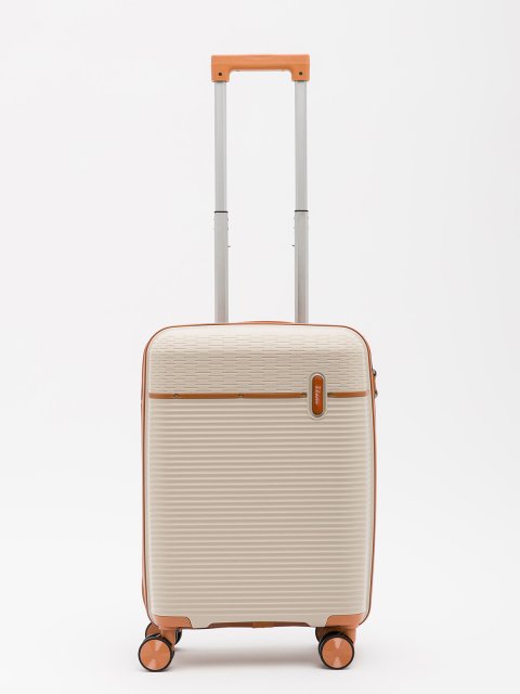 Бежево-серый чемодан S.Lavia (Славия) - артикул: 0К-00067828 - ракурс 4