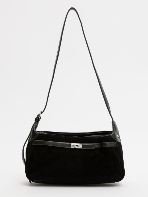 Чёрный кросс-боди Polina (Полина) - артикул: 0К-00073145 - ракурс 1