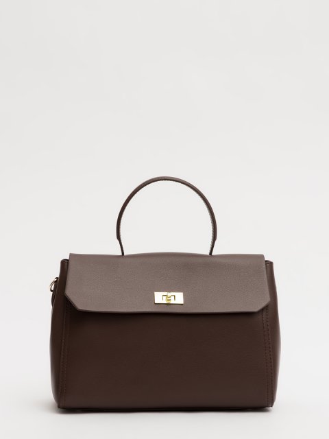 Темно-коричневый сэтчел AT YOU (AT YOU) - артикул: 0К-00076279 - ракурс 1