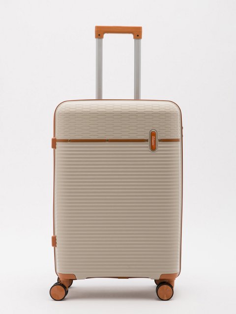 Бежево-серый чемодан S.Lavia (Славия) - артикул: 0К-00067829 - ракурс 2