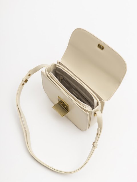 Молочный кросс-боди David Jones (Дэвид Джонс) - артикул: 0К-00077133 - ракурс 3