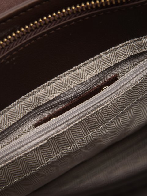 Темно-коричневый сэтчел AT YOU (AT YOU) - артикул: 0К-00076279 - ракурс 5