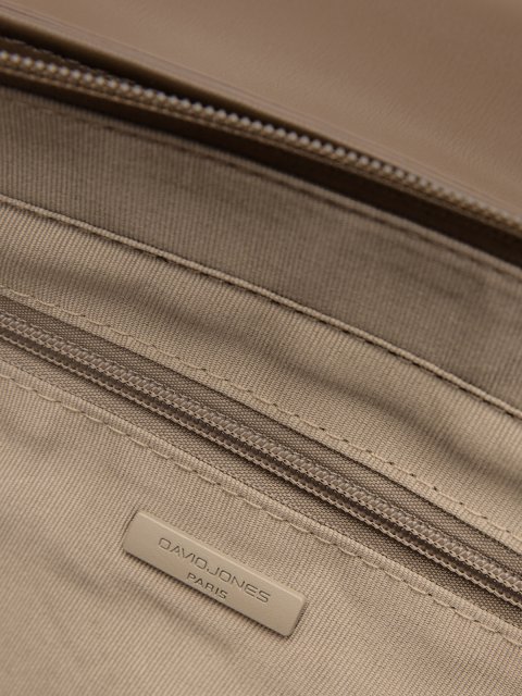 Коричневый сэтчел David Jones (Дэвид Джонс) - артикул: 0К-00079398 - ракурс 4