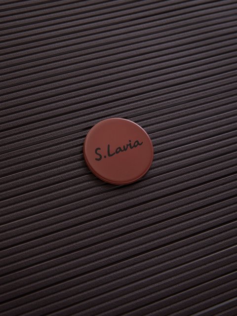 Коричневый чемодан S.Lavia (Славия) - артикул: 0К-00075373 - ракурс 4