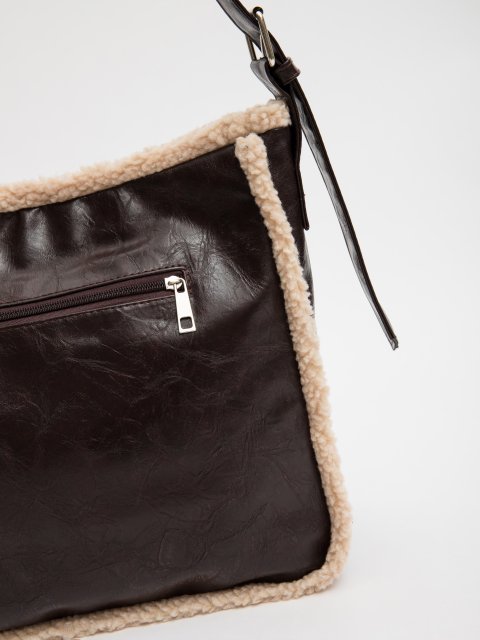 Темно-коричневый хобо NaVibe. Вид 5.