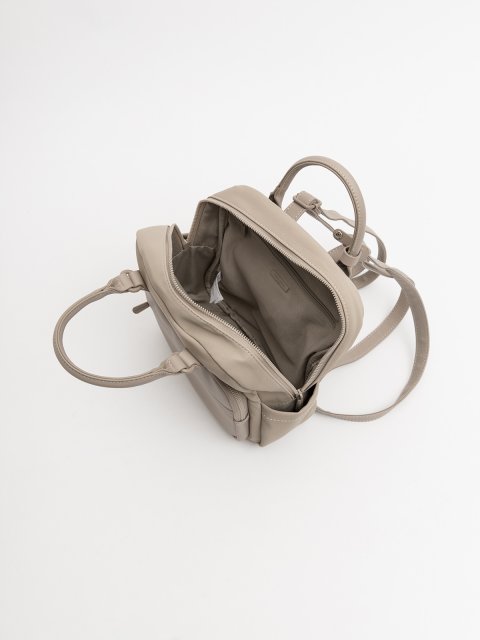 Темно-бежевый рюкзак David Jones (Дэвид Джонс) - артикул: 0К-00077174 - ракурс 3