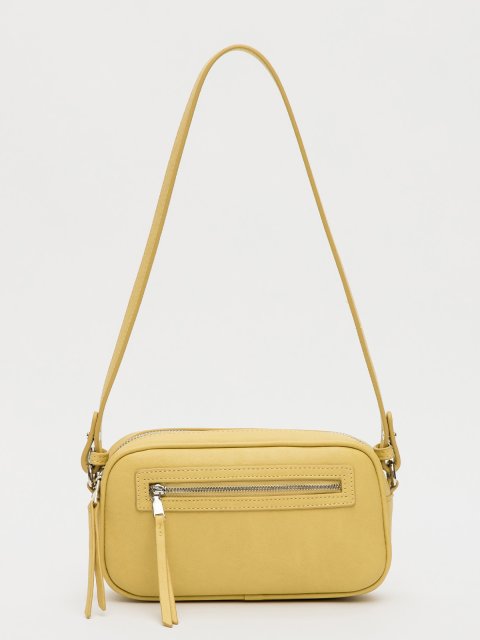 Жёлтый кросс-боди Royal cuir. Вид 2.