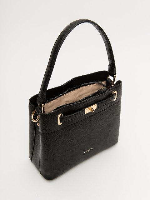 Чёрный кросс-боди David Jones (Дэвид Джонс) - артикул: 0К-00079037 - ракурс 3