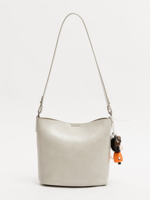 Светло-серый кросс-боди Royal cuir (Royal cuir) - артикул: 0К-00077370 - ракурс 2