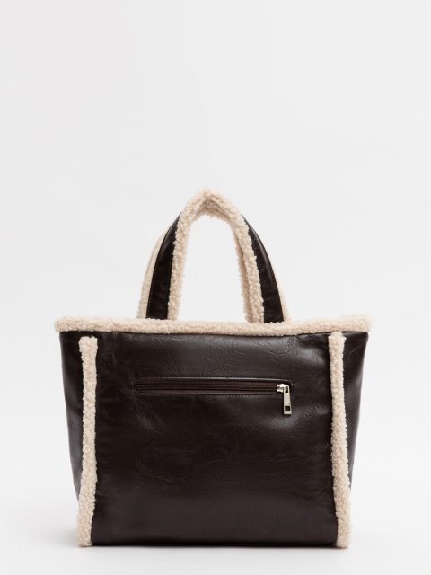 Темно-коричневый тоут NaVibe. Вид 3.