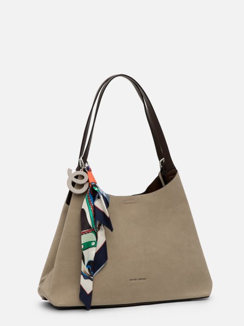 Темно-бежевый хобо David Jones - 3399.00 руб