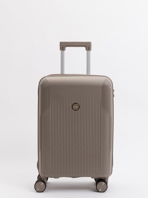 Темно-бежевый чемодан S.Lavia (Славия) - артикул: 0К-00075220 - ракурс 1