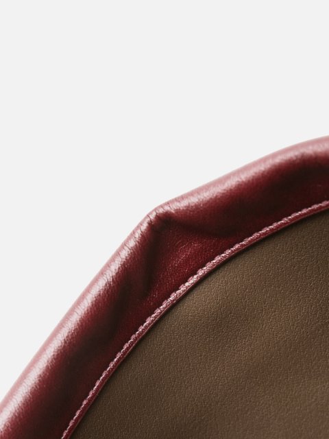 Бордовый кросс-боди Royal cuir (Royal cuir) - артикул: 0К-00080309 - ракурс 5