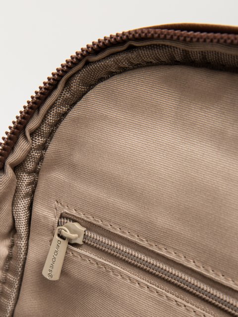 Коричневый рюкзак David Jones (Дэвид Джонс) - артикул: 0К-00079065 - ракурс 4