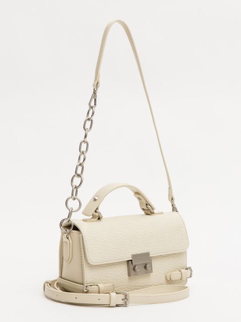 Молочный сэтчел Royal cuir (Royal cuir) - артикул: 0К-00077269 - ракурс 3