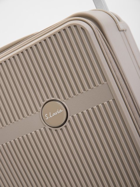 Бежевый чемодан S.Lavia (Славия) - артикул: 0К-00075377 - ракурс 5