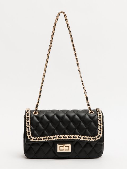 Чёрный кросс-боди S.Lavia (Славия) - артикул: 0К-00076496 - ракурс 1