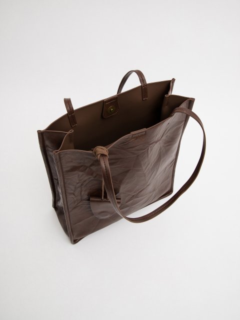 Темно-коричневый шоппер S.Lavia (Славия) - артикул: 0К-00076045 - ракурс 4