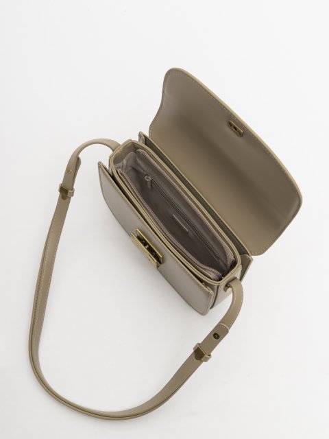 Оливковый кросс-боди David Jones (Дэвид Джонс) - артикул: 0К-00077135 - ракурс 4