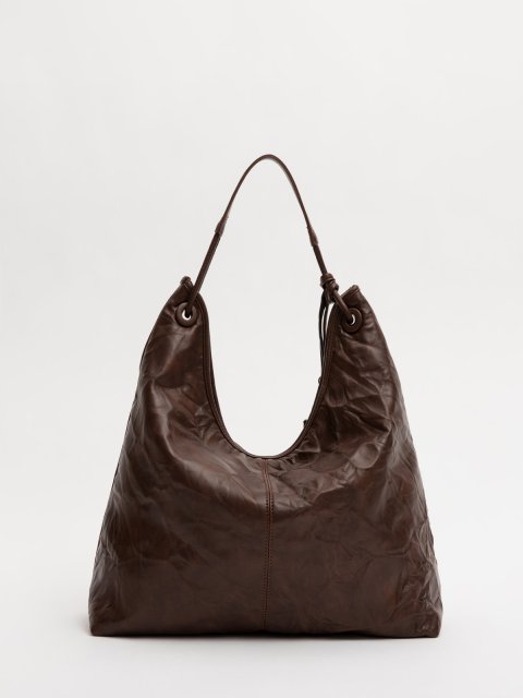 Темно-коричневый хобо S.Lavia (Славия) - артикул: 0К-00076043 - ракурс 2