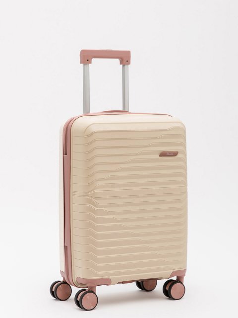 Бежево-розовый чемодан S.Lavia - 6799.00 руб