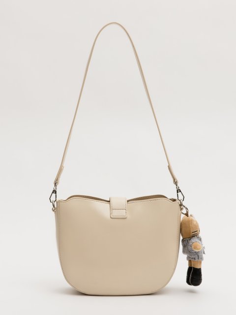 Бежевый кросс-боди Royal cuir (Royal cuir) - артикул: 0К-00077273 - ракурс 2