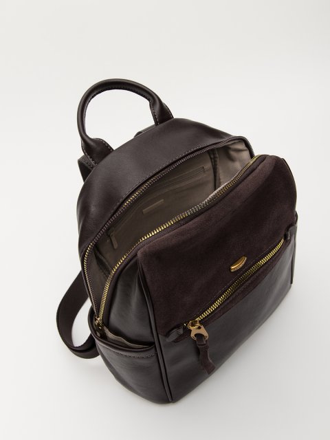 Баклажановый рюкзак David Jones (Дэвид Джонс) - артикул: 0К-00079701 - ракурс 3