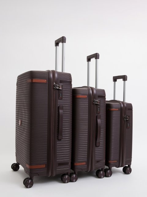 Коричневый чемодан S.Lavia (Славия) - артикул: 0К-00075371 - ракурс 12