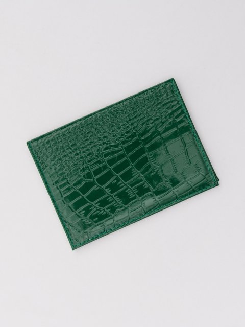 Зелёная обложка для документов Angelo Bianco (Анджело Бьянко) - артикул: 0К-00063966 - ракурс 1