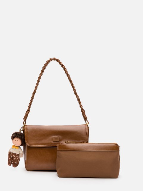 Рыжий кросс-боди Royal cuir (Royal cuir) - артикул: 0К-00080315 - ракурс 1