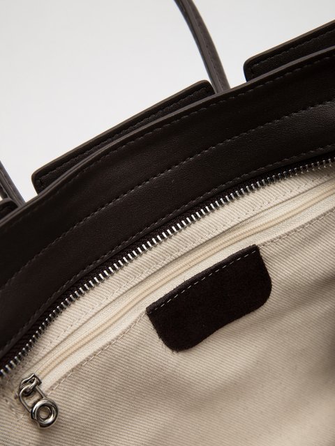 Темно-коричневый тоут AT YOU (AT YOU) - артикул: 0К-00015516 - ракурс 4