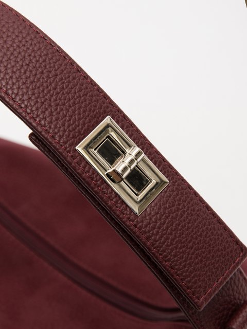 Бордовый кросс-боди S.Lavia (Славия) - артикул: 1527 213 03 - ракурс 4