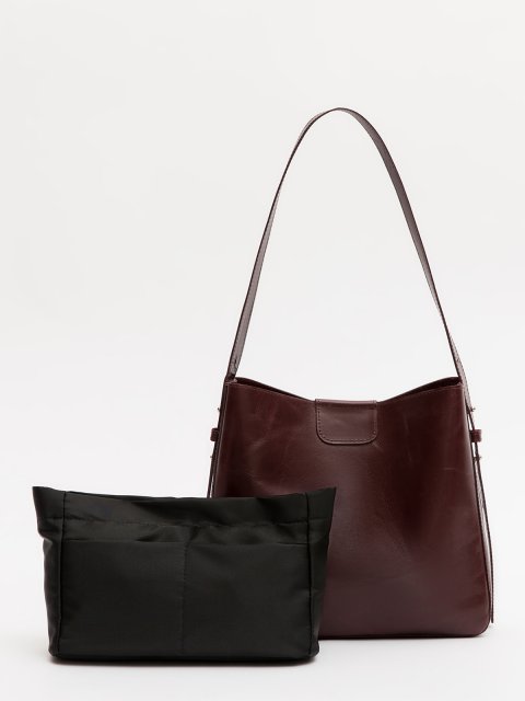 Темно-красный хобо AT YOU (AT YOU) - артикул: AY001 15 79 - ракурс 4