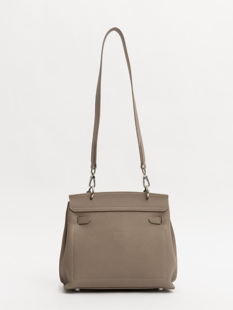 Серо-коричневый сэтчел AT YOU (AT YOU) - артикул: 0К-00077232 - ракурс 2