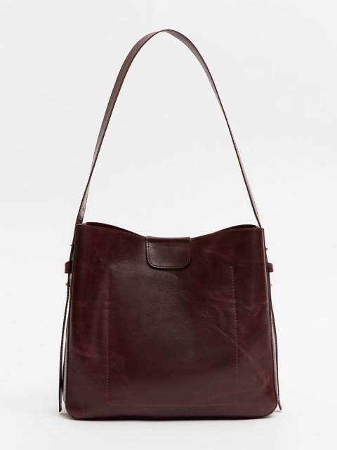 Темно-красный хобо AT YOU (AT YOU) - артикул: AY001 15 79 - ракурс 3