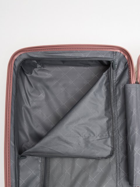 Бежево-розовый чемодан S.Lavia (Славия) - артикул: 0К-00067818 - ракурс 12