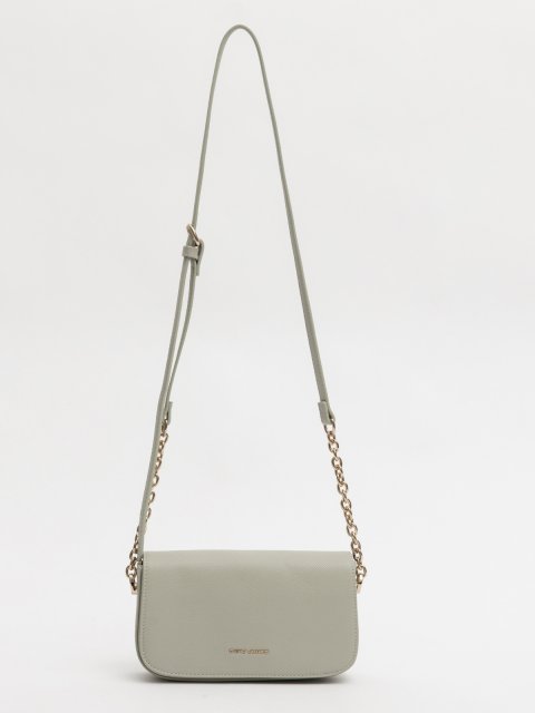 Светло-зеленый кросс-боди David Jones (Дэвид Джонс) - артикул: 0К-00077160 - ракурс 1