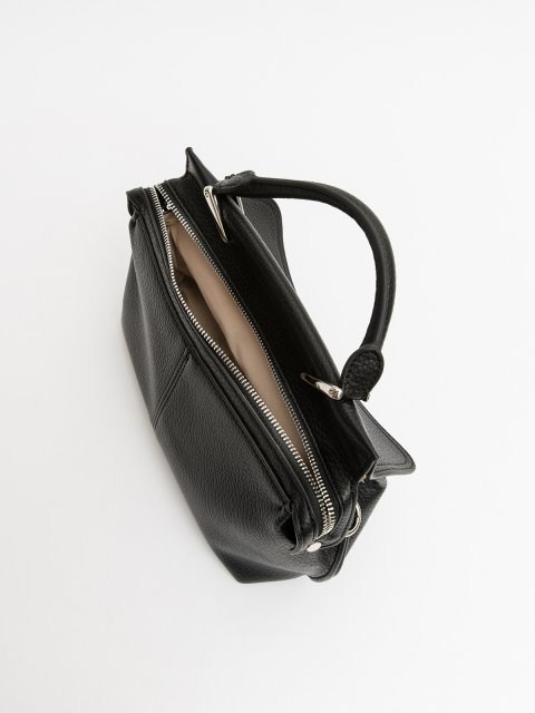 Чёрный сэтчел Royal cuir (Royal cuir) - артикул: 0К-00077325 - ракурс 4